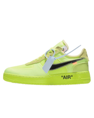 Sneakers Nike Air Force 1 Low Off-White Volt AO4606-700 (00059)