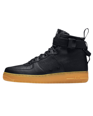 Кросівки Nike SF Air Force 1 Mid Black Gum 917753-003 (10553)