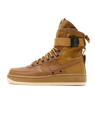 Sneakers Nike SF Air Force 1 Mid Brown 917753-004 (10554)