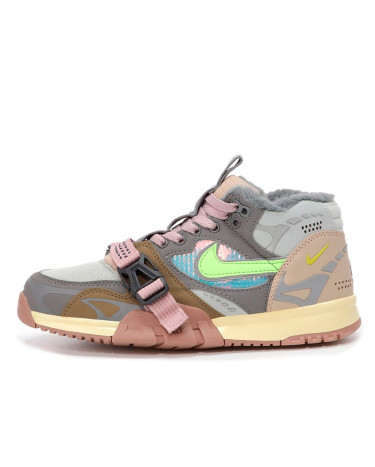 Sneakers Nike Air Trainer 1 SP Grey Beige Pink Winter С МЕХОМ (2350145)