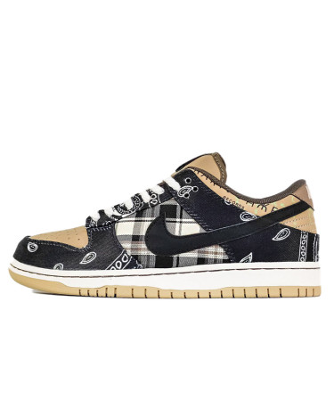 Sneakers Nike SB Dunk Low Travis Scott Winter С МЕХОМ (2350162)