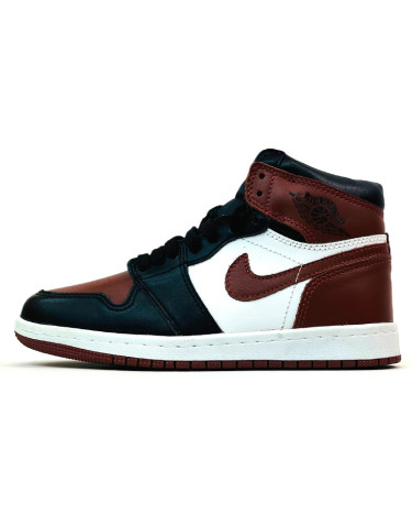 Sneakers Jordan 1 Retro High Burgundy Black Winter С МЕХОМ (2350261)