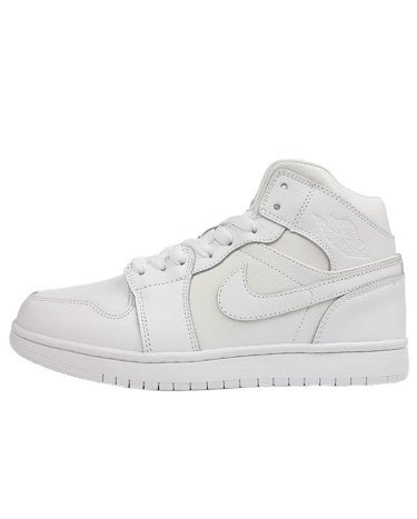 Sneakers Jordan 1 Retro High White Winter С МЕХОМ (2350278)