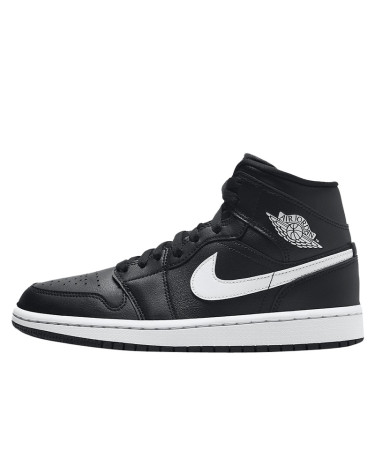 Кросівки Jordan 1 Mid Black White BQ6472-011 (2350361)