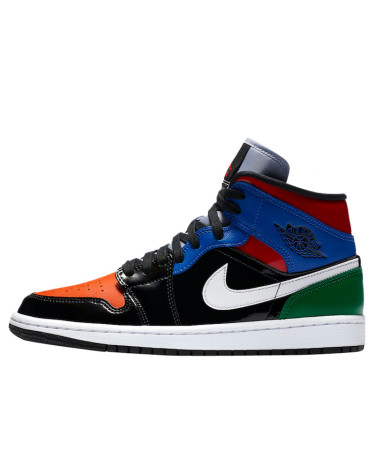 Кроссовки Jordan 1 Mid Multi Patent CV5276-001 (2350367)