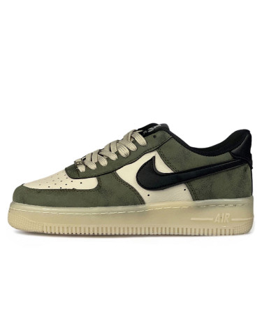 Sneakers Nike Air Force 1 Low Khaki Beige Black (2350503)