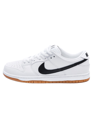 Sneakers Nike SB Dunk Low White Black Winter С МЕХОМ (2350506)