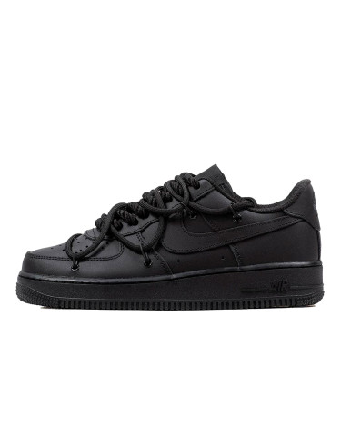 Кроссовки Nike Air Force 1 Low Black Double Laces (2350572)