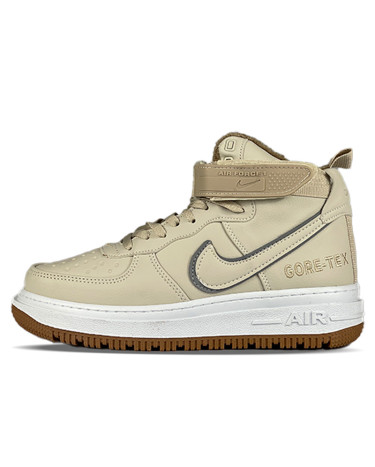 Кроссовки Nike Air Force 1 High Gore-Tex Boot Beige С МЕХОМ (2350579)