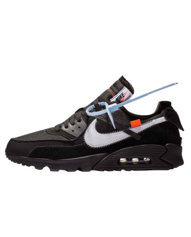 Кроссовки Off-White x Nike Air Max 90 Black AA7293-001 (2350606)