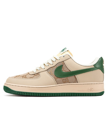 Кросівки Nike Air Force 1 Low x Gucci Beige Green (2351615)