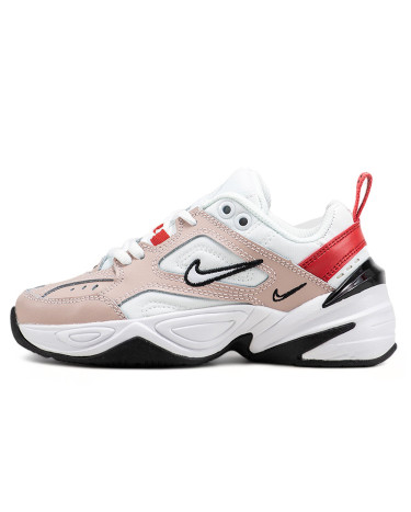 Sneakers Nike M2K Tekno Fossil Stone Summit White Red (2352002)
