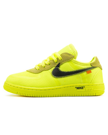 Sneakers Nike Air Force 1 Low Off-White Volt (2352008)
