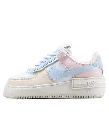 Sneakers Nike Air Force 1 Shadow White Glacier Blue Ghost (2352011)