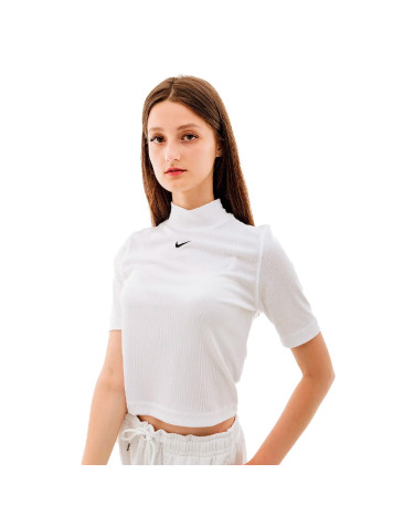 Футболка Nike NSW ESSNTL RIB MOCK SS TOP DV7958-100 (2352119)