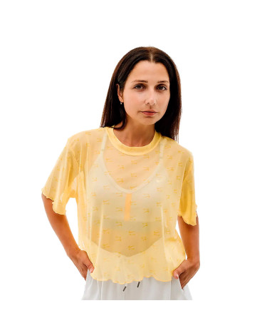 Футболка Nike NSW AIR AOP MESH SS CROP TOP DV8245-795 (2352123)