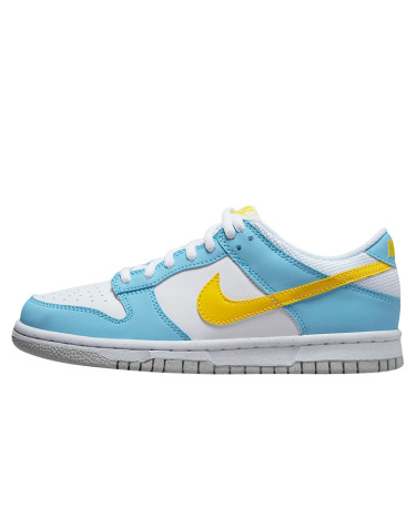 Кросівки Nike Dunk Low Next Nature White Blue Yellow DX3382-400 (2353533)