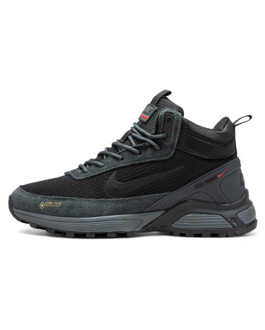 Sneakers Nike Rivah Gore-Tex Gray Black With FUR (2355314)