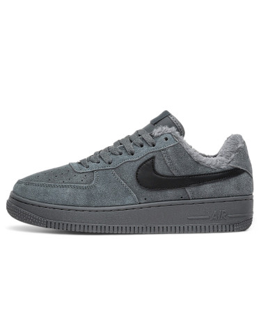Sneakers Nike Air Force 1 Low Gray With FUR (2355375)