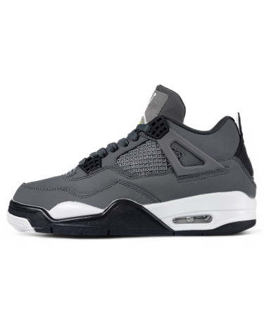 Кроссовки Jordan 4 Grey Black White С МЕХОМ (2355863)