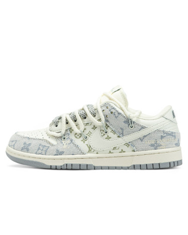 Кросівки Nike SB x Louis Vuitton White Grey (2356590)