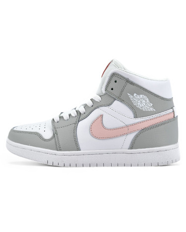 Sneakers Jordan 1 Retro Mid Custom Light Grey (2357194)
