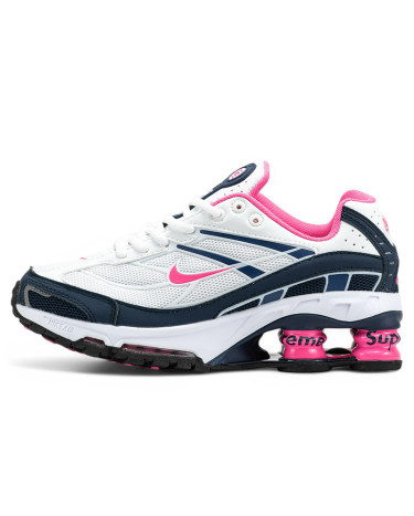 Кросівки Nike Shox x Supreme Ride 2 White Blue Pink (2357440)