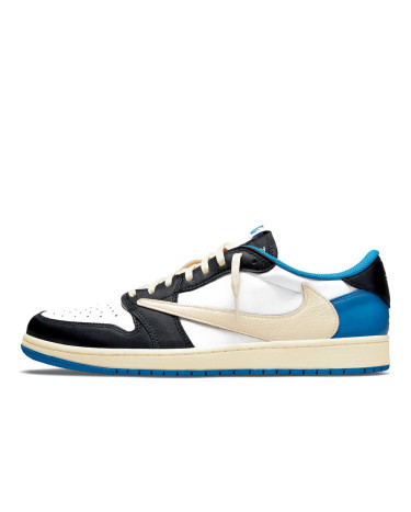 Кросівки Jordan 1 Low fragment design x Travis Scott DM7866-140 (400030)
