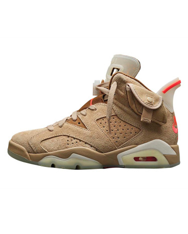 Sneakers Jordan 6 Retro Travis Scott British Khaki DH0690-200 (400045)
