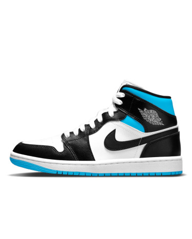 Sneakers Jordan 1 Mid University Black White BQ6472-102 (400074)