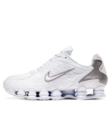 Sneakers Nike Shox TL White Metallic Silver AV3595-100 (400085)
