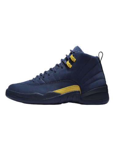 Кроссовки Jordan 12 Retro Michigan BQ3180-407 (401132)