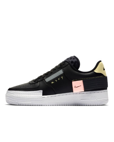 Sneakers Nike Air Force 1 Type Black CI0054-001 (4023)