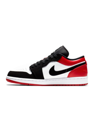 Sneakers Jordan 1 Low Black Toe 553558-116 (55568)