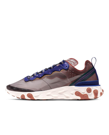 Кроссовки Undercover x Nike React Element 87 Total Orange AQ1090-200 (55642)