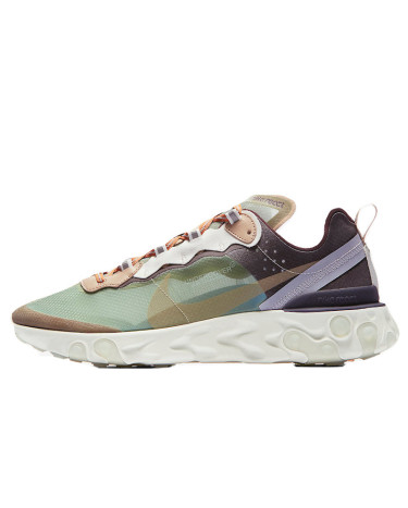 Кроссовки Undercover x Nike React Element 87 Green Mist BQ2718-300 (55643)
