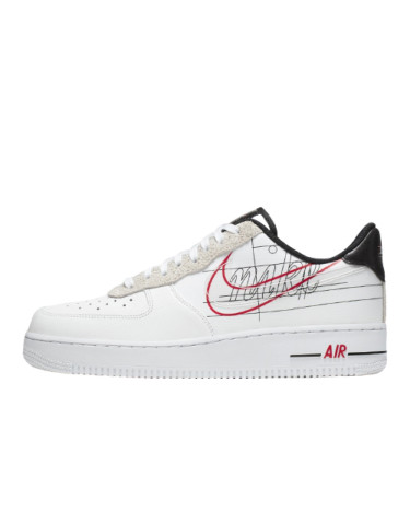 Кроссовки Nike Air Force 1 Low Script Swoosh CK9257-100 (55649)