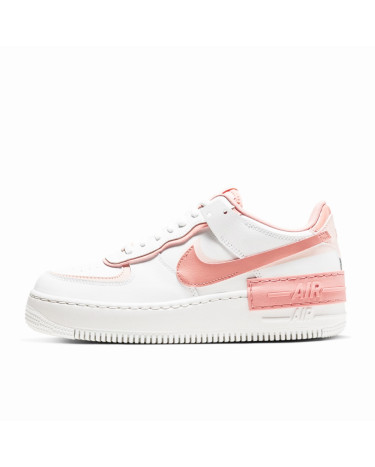 Кроссовки Nike Air Force 1 Shadow White Coral Pink CJ1641-101 (55842)
