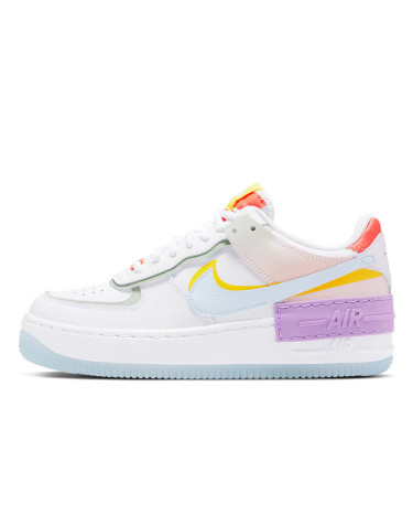Кросівки Nike Air Force 1 Shadow White Hydrogen Blue Purple CW2630-141 (55878)