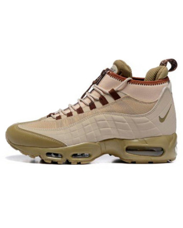 Sneakers Nike Air Max 95 Sneakerboot Beige 806809-303 (55996)