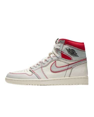 Sneakers Jordan 1 Retro High Phantom Gym Red 555088-160 (56024)