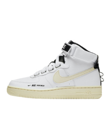 Кроссовки Nike Air Force 1 High Utility White Light Cream AJ7311-100 (56034)
