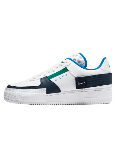 Кросівки Nike Air Force 1 Type White Obsidian CQ2344-100 (56059)