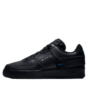 Sneakers Nike Air Force 1 Type Black Royal AT7859-001 (56060)