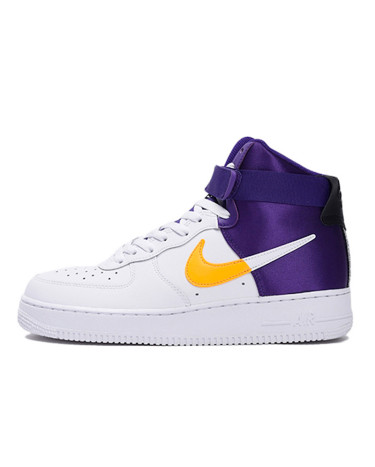 Кроссовки Nike Air Force 1 '07 LV8 High NBA Lakers BQ4591-101 (56093)