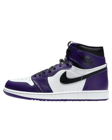 Кроссовки Jordan 1 Retro High Court Purple White 555088-500 (56099)