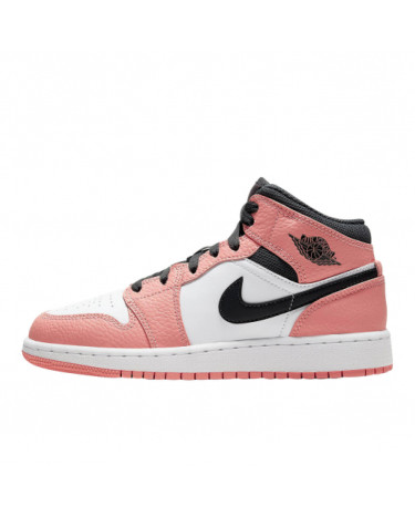 Sneakers Jordan 1 Mid Pink Quartz 555112-603 (56102)
