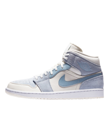 Кросівки Jordan 1 Mid Mixed Textures Blue DA4666-100 (56138)