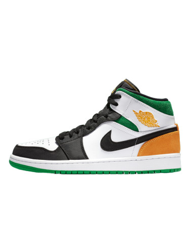 Кроссовки Jordan 1 Mid Oakland 852542-101 (56217)