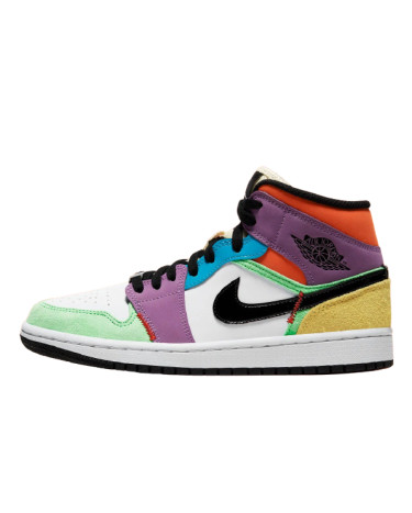Кросівки Jordan 1 Mid SE Multi-Color CW1140-100 (56248)